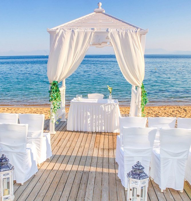 carpa para eventos de boda en playa