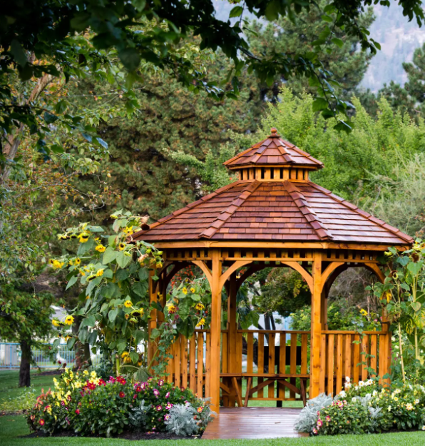 cenadores de jardines