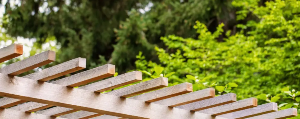 Pérgola de madera